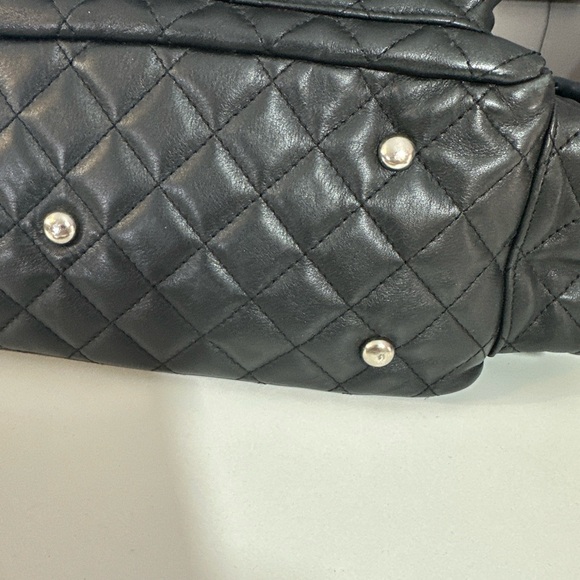 RARE Chanel Black Python CC Cambon Reporter Bag With Tag - Picture 8 of 16